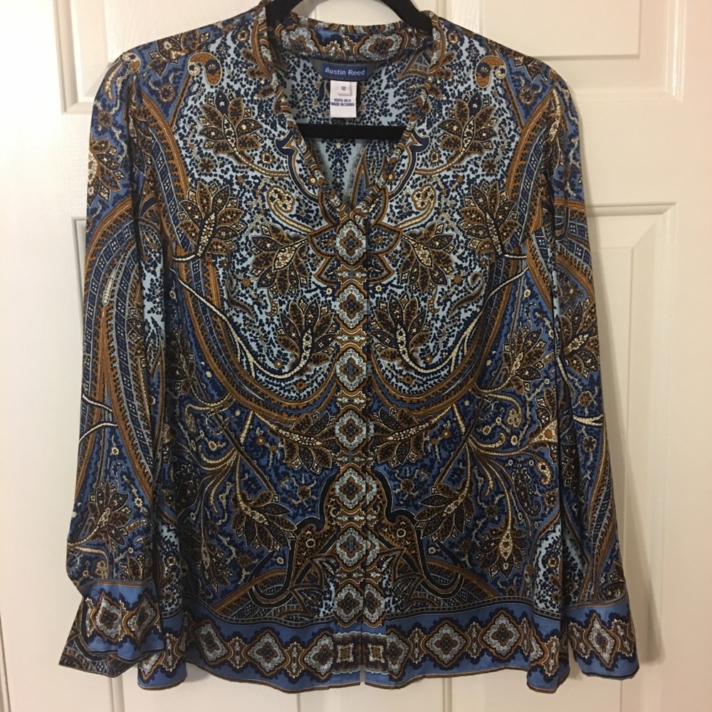 Woman’s Austin Reed  silk blouse